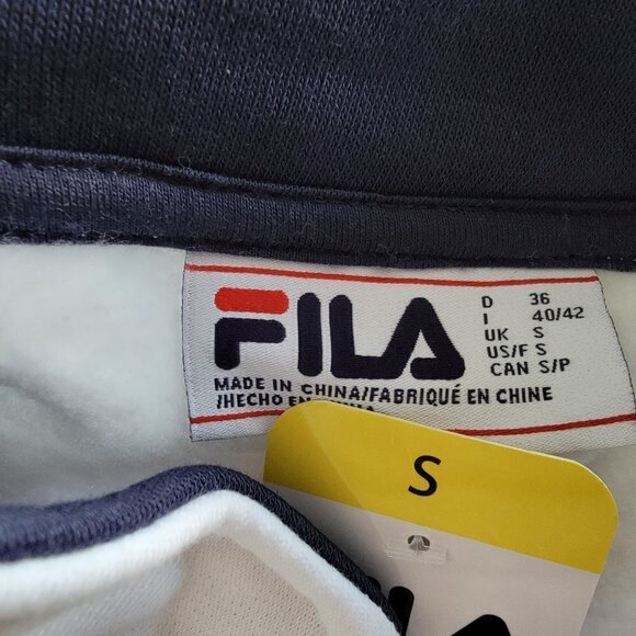 FILA Ladies Quarter Zip White Fleece Pullover NWT Size Small Retail $78 - Picture 9 of 12